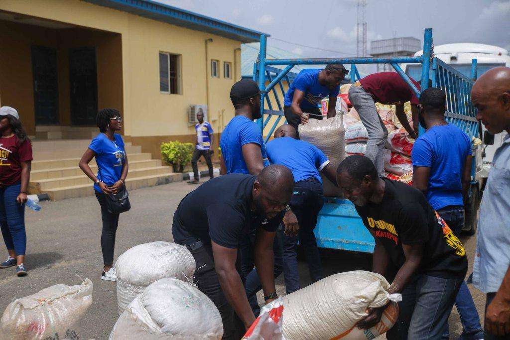 Visit to Abule Ado Community Pipeline Explosion Victims